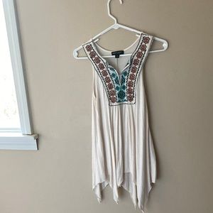 About a Girl brand, size small chic tank top.
